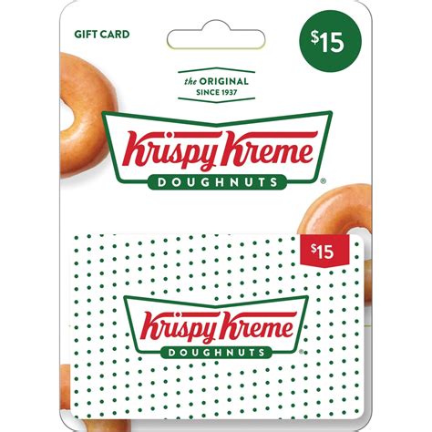 krispy cream donuts gift card